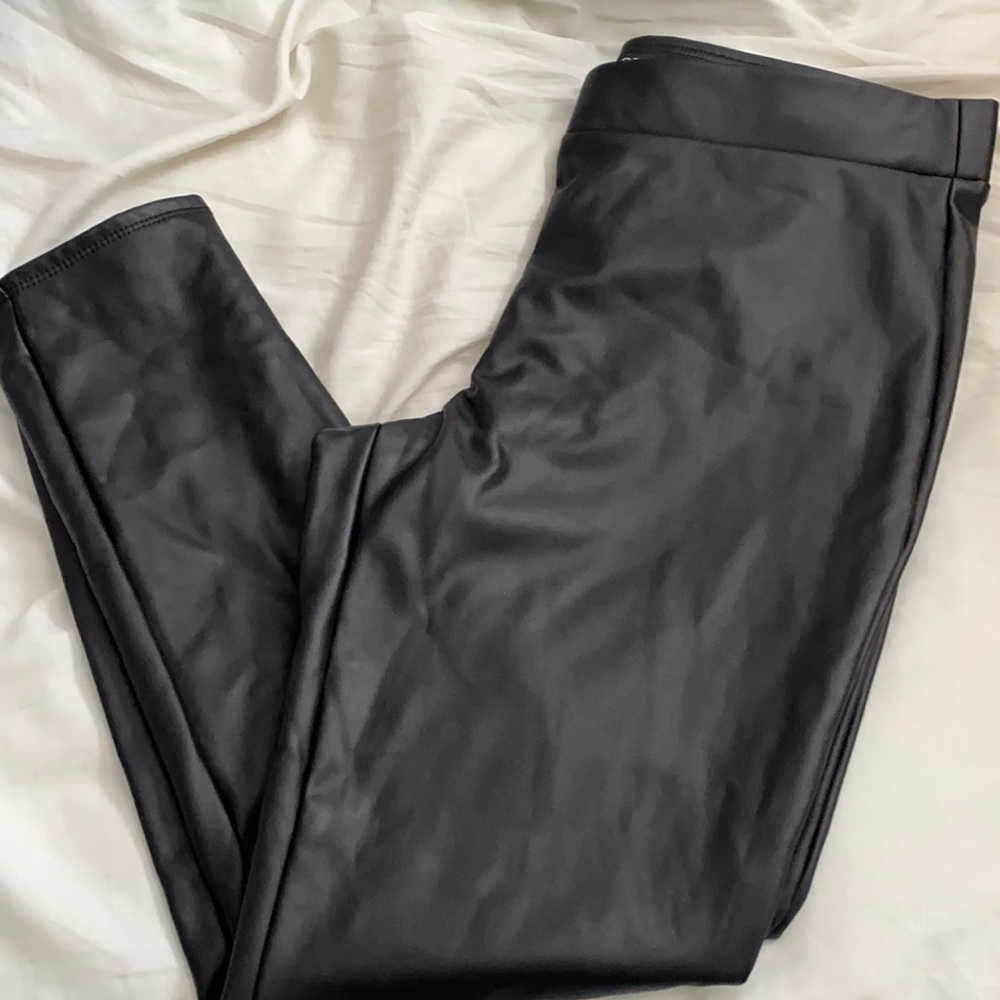Loft Faux Leather leggings